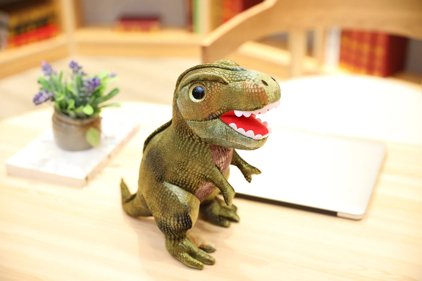 Дикая Республика T-Rex плюшевый динозавр, игрушка, чучело, плюшевая игрушка, подарки для детей, Имитация Динозавра тираннозавра, кукла Рекс 42 см