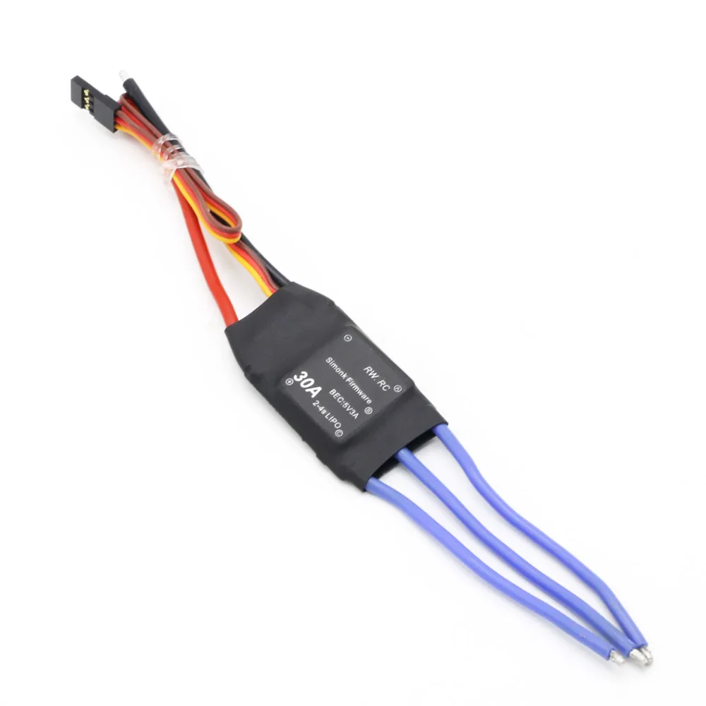 4 шт./лот RW. RC Simonk 30A 40A 2-4S бесщеточный ESC контроль скорости для Rc Multicopter