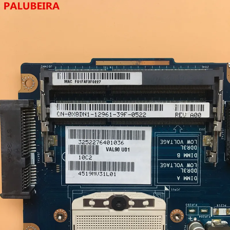 PALUBEIRA VAL90 LA-9931P для DELL Latitude E6440 материнская плата для ноутбука CN-0X8DN1 X8DN1 материнская плата для ноутбука