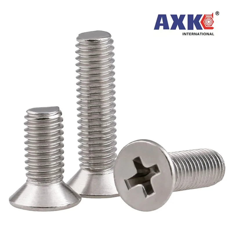 10 stks UNC 5/16-18 US Grove Draad 304 A2-70 Rvs Hex Hexagon Socket Platte Verzonken Kop Bout (Size : 1/2