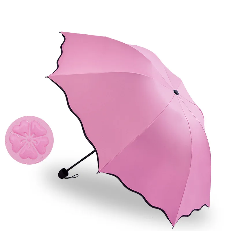 Sun protection umbrella foldable UV protection sun umbrella sunny rain