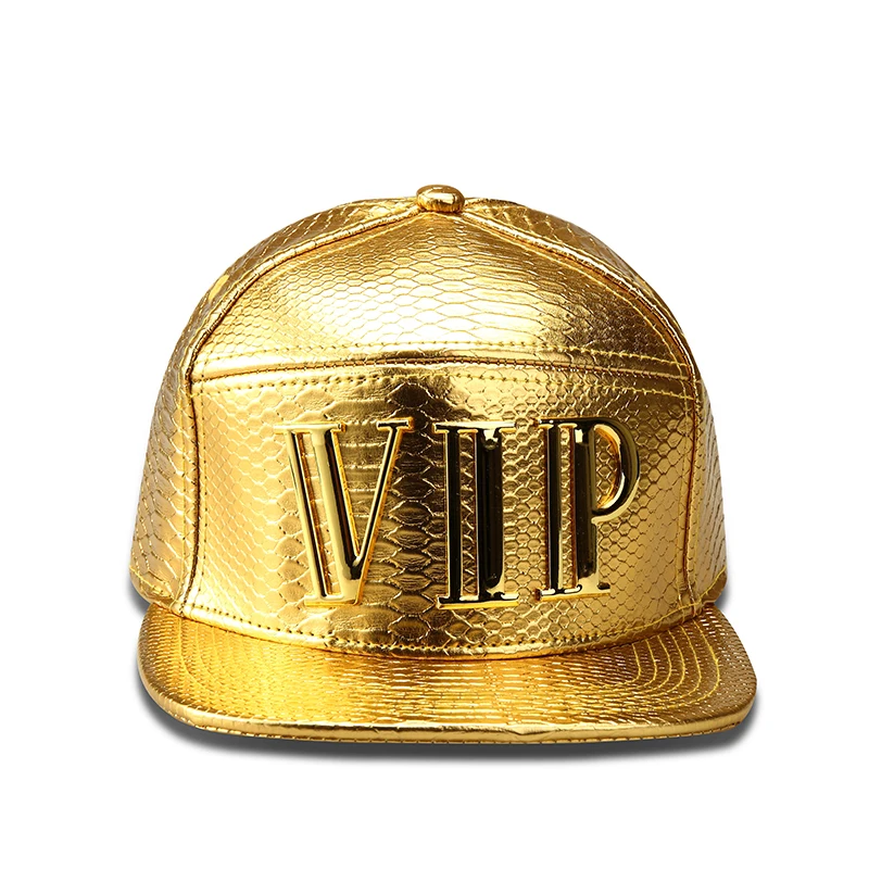 5 панельная кепка мужская хип-хоп Vip бейсболка s из искусственной кожи крутые шапки золотые/черные/красные Snapback для рождественского подарка