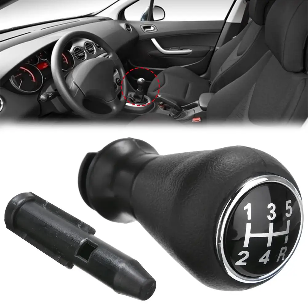 

Car Auto Vehicle Manual Gear Shifter Knob Ball for Peugeot 406 307 206 207 408