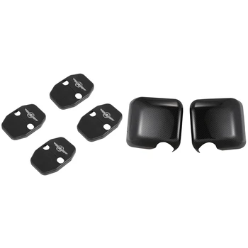 

Car Door Lock Cover Buckle Decor Trim for Jeep Wrangler JK 2007-2017 Door Lock with Rearview Mirror Cover Trim