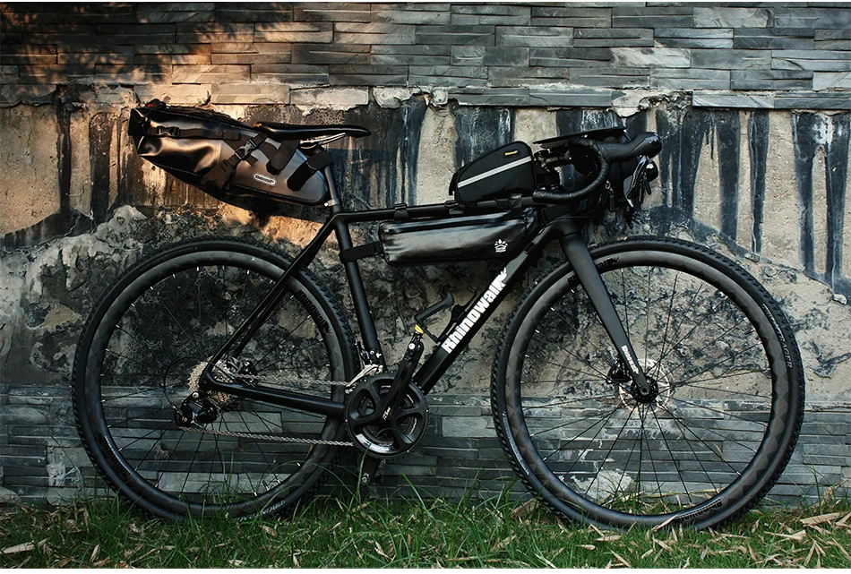 Best RHINOWALK 2019 Newest 10L 100% Waterproof Bike Bag Bicycle Saddle Bag Cycling Mountain Bike Back Seat Rear Bag Bike Accessories 16