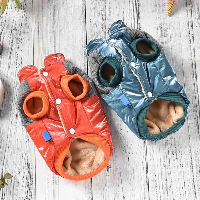 Одежда для собак Жилет для питомцев зимний комбинезон для собак осенне-зимнее теплое пальто без рукавов для собак Флисовая теплая куртка больших размеров Pro