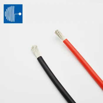 

SHENGPAI 6AWG Heat-resistant cable wire 1 meter Soft silicone wire high temperature resistance Copper Electrical Cable