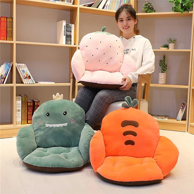 Baby Sofa Chair Cushion Cartoon Fruit Dinosaur Plush Seat Pads Floor  Cushions Comfortable Filler Cradle Mat For Toddler Children - Stuffed &  Plush Animals - AliExpress