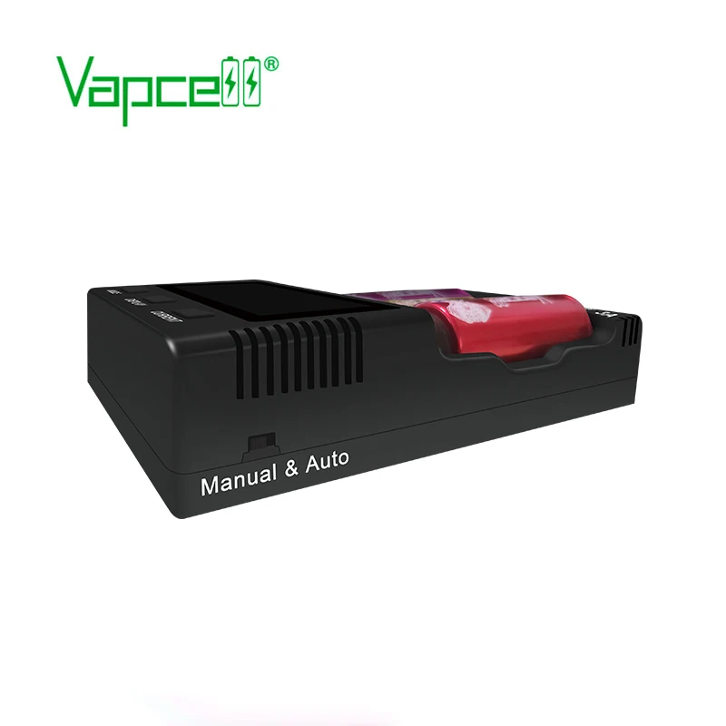 Vapcell S4 plus разрядник/тест емкости/repiar быстрое зарядное устройство Регулируемый 3A 4 слота с адаптером зарядное устройство