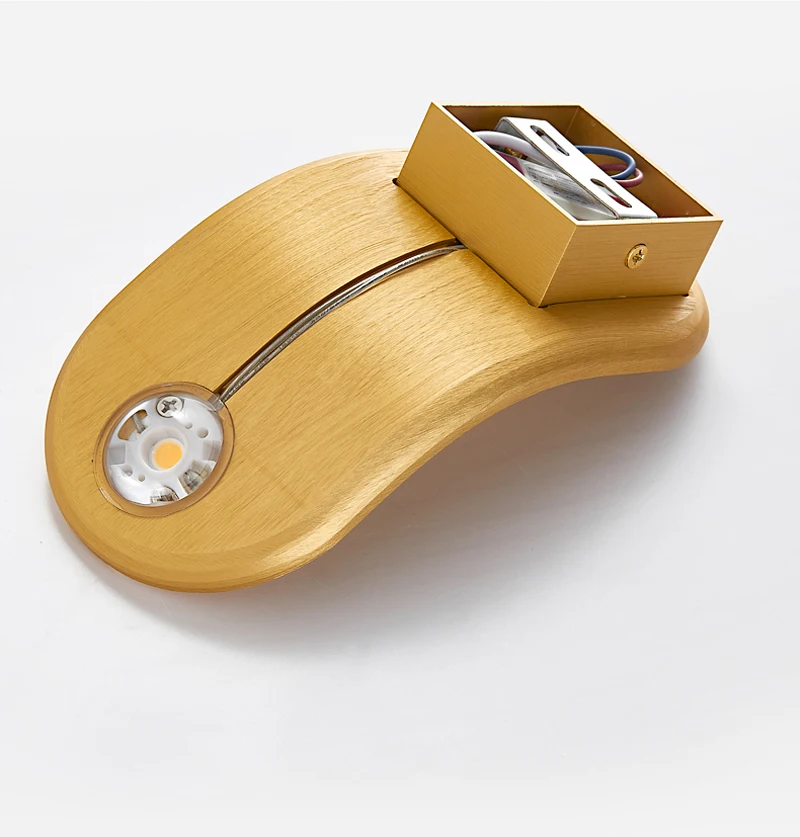 Moderne minimalist ische Wand leuchten Innen Gold Wand leuchte für Schlafzimmer Gang Korridor Wand leuchte Nachttisch Wand leuchte Beleuchtung – Detail 3