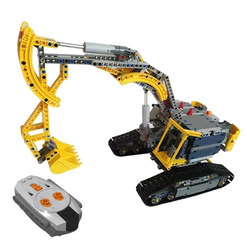 

1258Pcs MOC Technic Excavator Bricks Engineering Vehicle Building Blocks Small Particle Stem Toy For Children - Dynamic Version