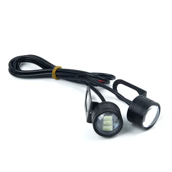 

1 Pair Lens LED Lights Motorcycle Spotlight Ice Blue Lens LED Headlight Daytime 12V Environment friendly