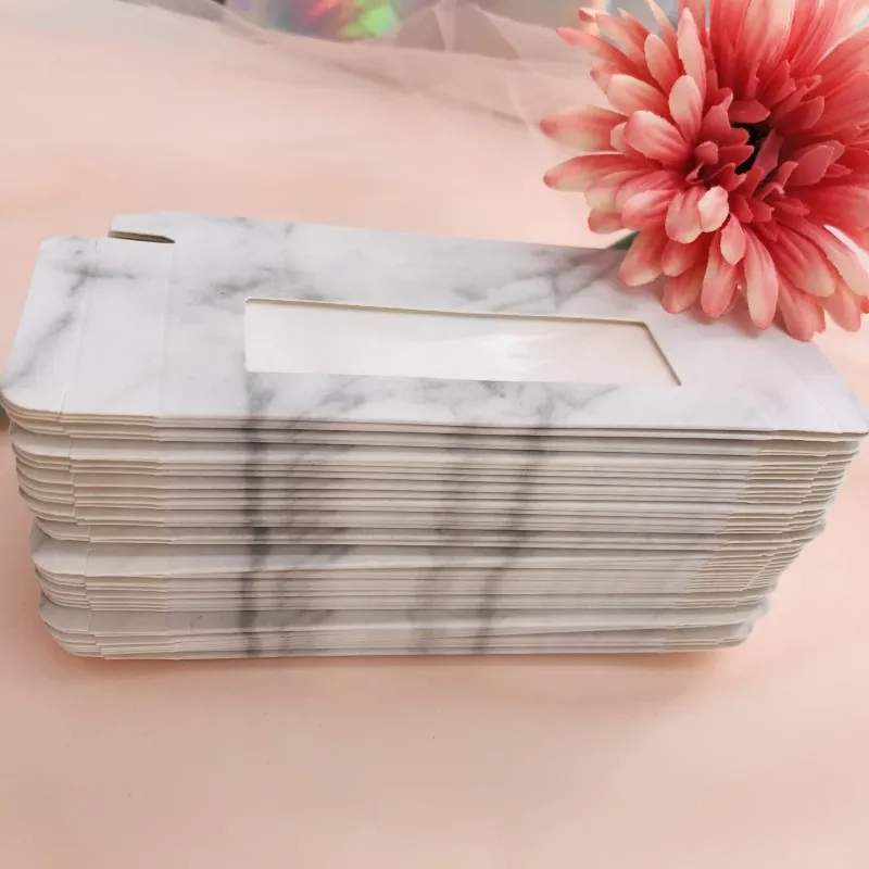 

Marble box no fold with tray can be custom package