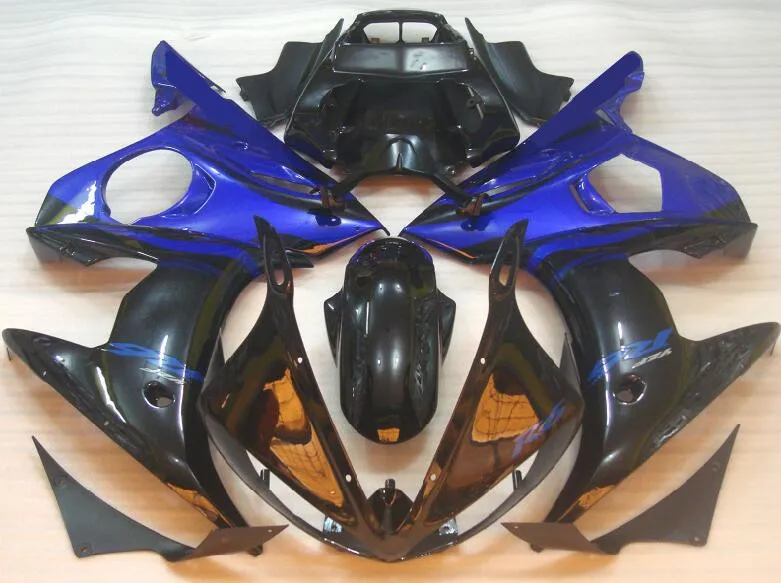 3 бесплатные подарки ABS обтекатель двигателя комплект подходит для YAMAHA YZF-R6 2003 2004 2005 R6 03 04 05 Полный обтекатели на заказ черный синий