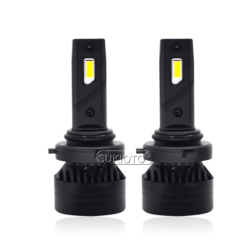 SUKIOTO 1 Set F3 LED Headlight Kit H4 H7 H8 H11 9005 HB3 9006 Car LED Headlamp G-XP Chips 90W 10000LM 6500K Car LED Fog Light (4)
