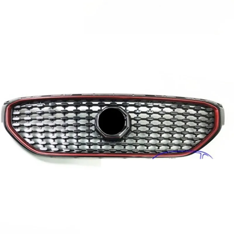 Для MG ZS- завод ABS Передняя решетка Вокруг отделки гоночных грилей отделка автомобиля Стайлинг - Цвет: Sports    1.0T