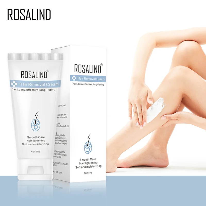 Крем для удаления волос ROSALIND безболезненный эффективный депилятор подмышек рук