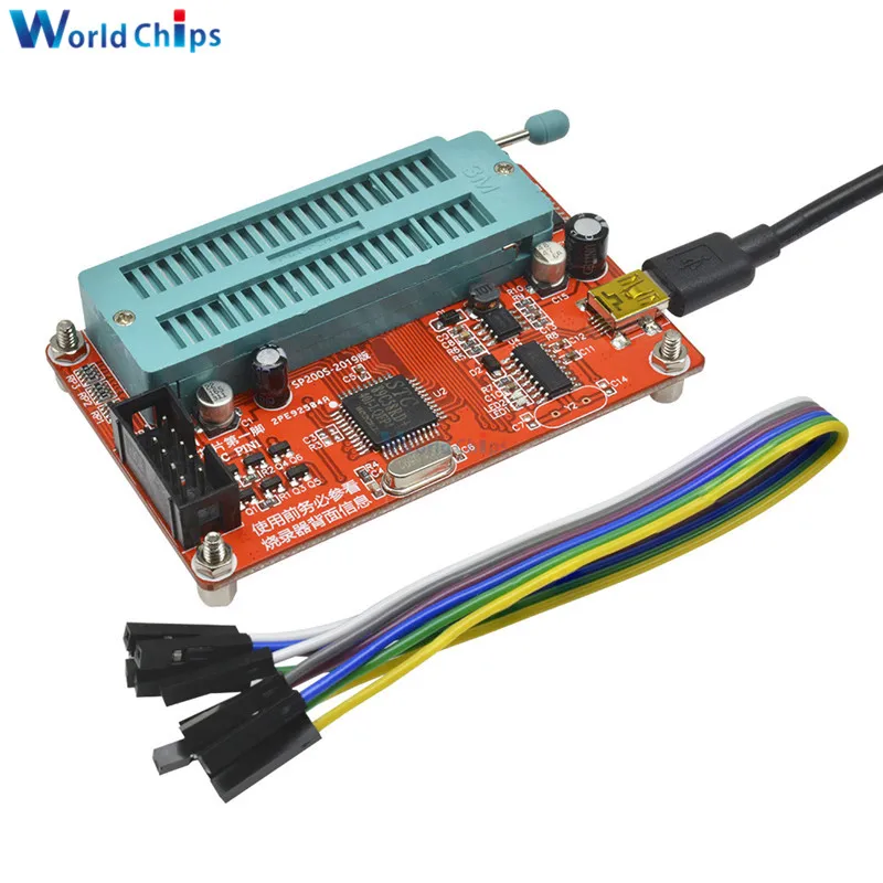 USB PIC SP200S SP200SE программатор микроконтроллера 24 93 серии EEPROM памяти чип Boost Diy Kit