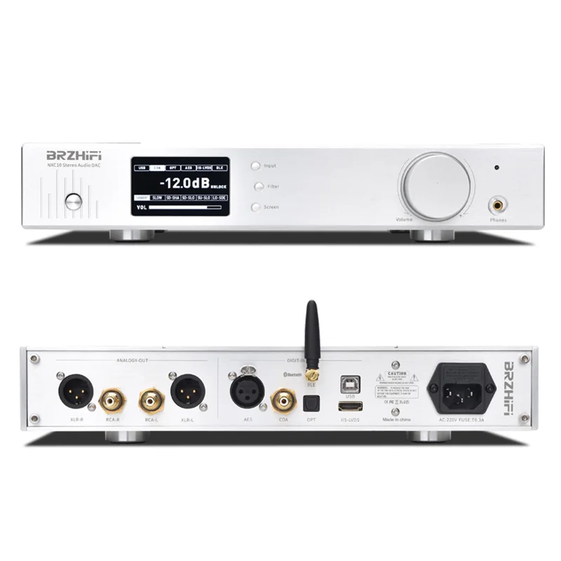  Nuevo NXC10 AK4499 + AK4118 de Audio equilibrada decodificador DAC Bluetooth 50 DSD XMOS XU208 USB 