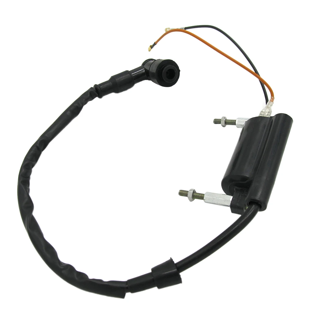 External Ignition Coil With Spark Plug Cap fits for Kawasaki Bayou 300 KLF300 86-04 ATV 1986 - 2004