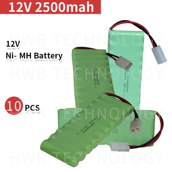 

10 PCS/lot Original New AA Ni-MH 12V 1800mAh Ni-MH Rechargeable Battery Pack With Plugs Free Shipping