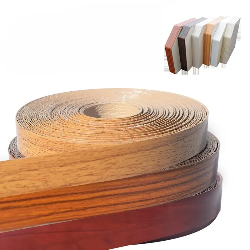 Real Wood Zebrano  Pre Glued Iron On Edging Tape Strips 22 and 40 mm Edge Band 