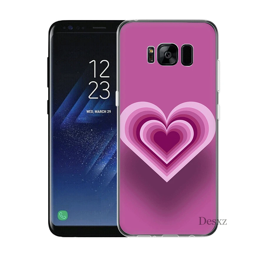 H2 Мобильный чехол для телефона для samsung A3 A5 A6 A7 A8 A9 A10 A20 A30 A40 A50 A60 A70 твердый переплет золотого цвета с принтом «сердце», «Любовь крышка - Цвет: H2