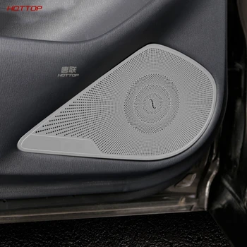 

For Mazda ATENZA 2020 car door horn cover modification decoration stainless steel audio cover Car accessories