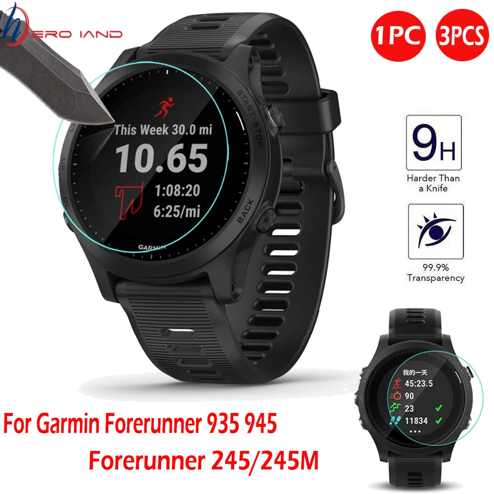 Защитная пленка для экрана из закаленного стекла Garmin Forerunner 935 945 245 245M 45 Спортивная