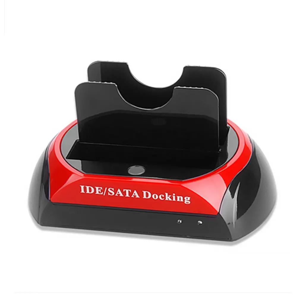 2,5 "3,5" IDE SATA USB 2,0 док-станция двойной HDD жесткий диск Док-станция базовая станция Поддержка жесткого диска диск Европа США Великобритания