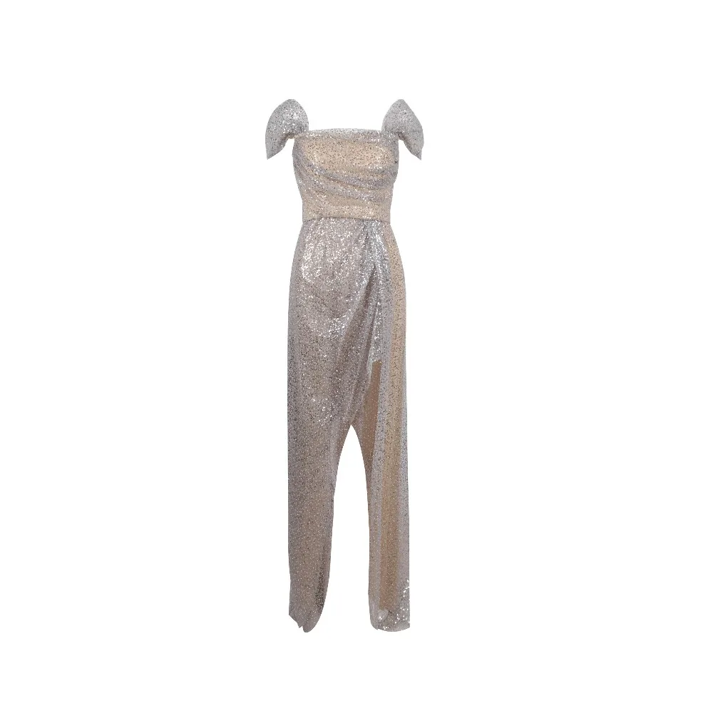 Новинка, женское платье с блестками, с открытыми плечами, Vestidos, для знаменитостей, для вечеринки, бодикон, бандажные платья