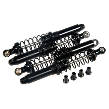

AXSPEED 1/2/4pcs 90mm Black Ajustable Shock Absorber for 1/10 RC TRX-4 Wraith SCX10 D90 Cars