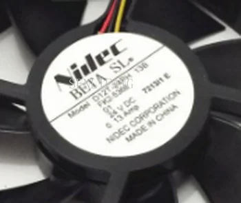 

Free shipping D12T-24PH 13B FK2-5368 DC 24V 0.13A 120x120x25mm 3-wire Server Cooler Fan