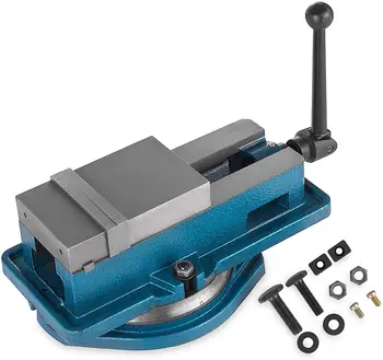 

Vise high precision vice 4 inch jaw width with 360 degree swivel base CNC vise (4 inch)