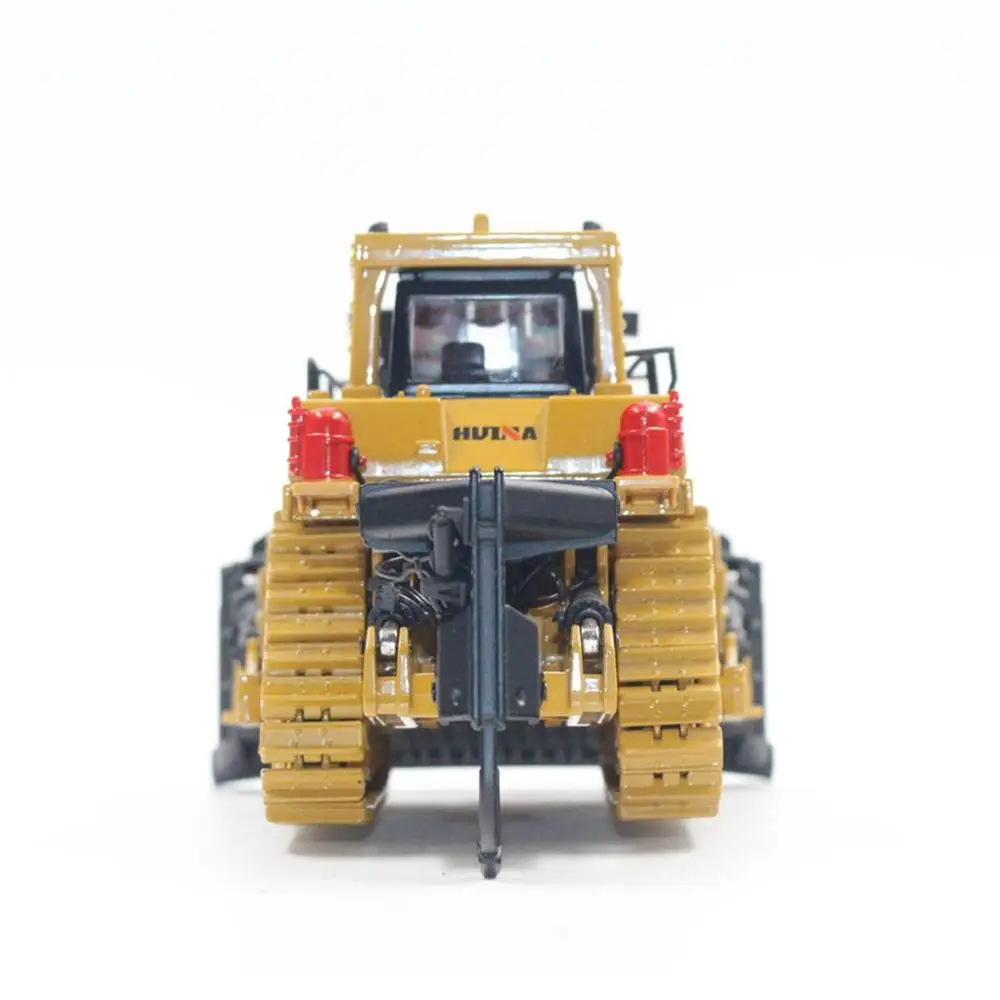 HUINA TOYS 1700 1:50 Литой Сплав тяжелый бульдозер инженерный грузовик статическая модель гусеничный колесный бульдозер детские игрушки подарок