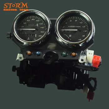 オートバイスピードメータータコメーターオドメーター表示ゲージホンダ Cb250f Cbf250 Hornet 250 00 01 02 03 04 05 Leather Bag