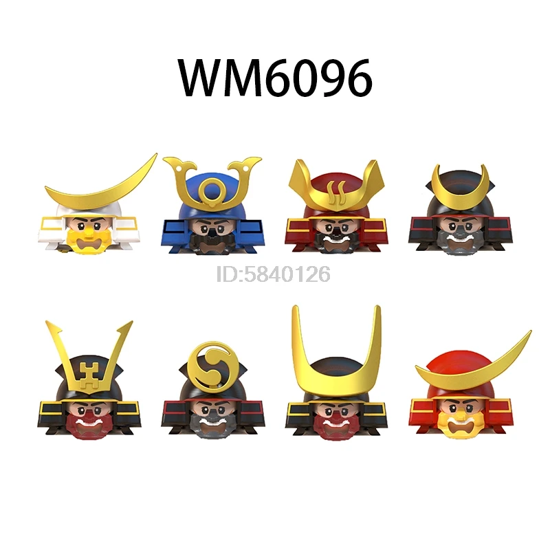 WM6096 самурайская серия Shogunate Аниме Фигурка Vagabond модель строительные блоки детские