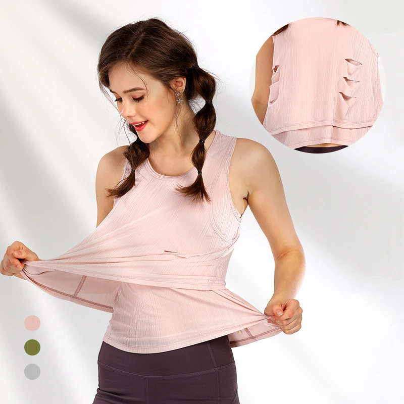 double layer yoga top