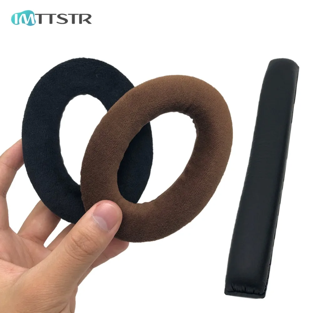 IMTTSTR повязка на голову, амбушюры для Sennheiser PC350 HD380 PC 350 HD 380 профессиональные наушники, Чехол на подушку, бампер, сменные чашки