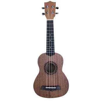 

21 Inch Soprano Ukulele Guitar 4 Strings Hawaiian Guitar Musical Instruments 21 Inch Ukulele Mahogany Soprano Ukulele Musical In