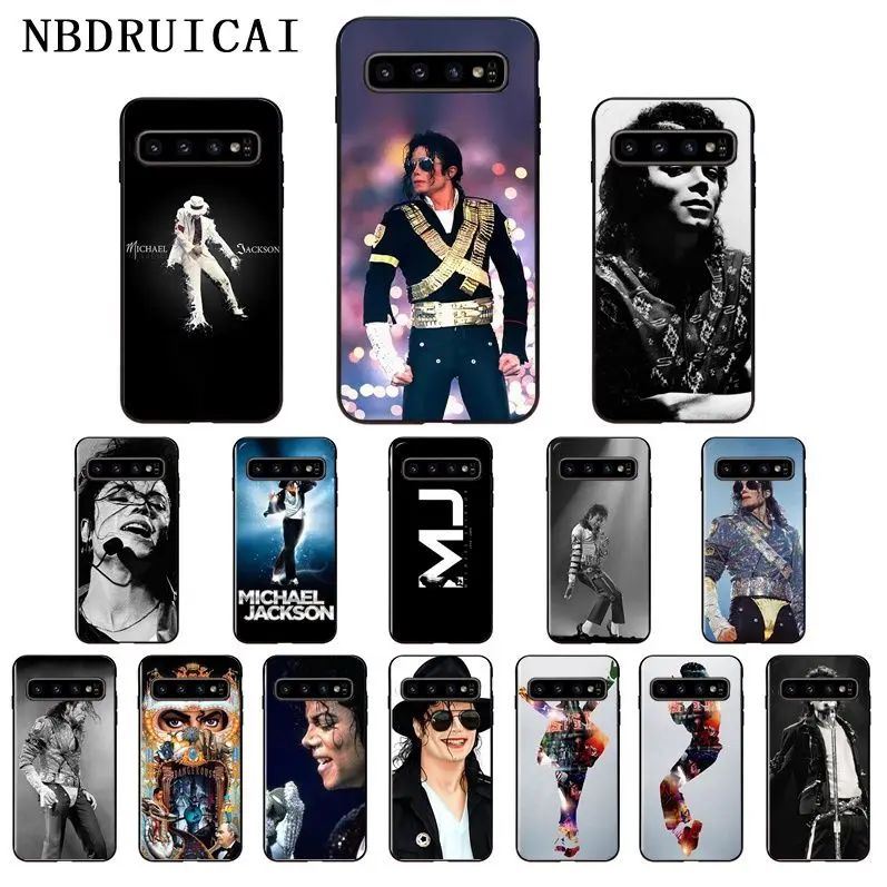 NBDRUICAI Майкл Джексон певец танец музыкальный чехол для телефона samsung S9 plus S5 S6 edge S7 S8