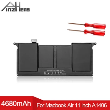 

PINZHENG 4680mAh Laptop Battery For Apple MacBook Air 11'' A1465 2012 A1370 2011 Production Replace A1406 A1495 Replace Bateria