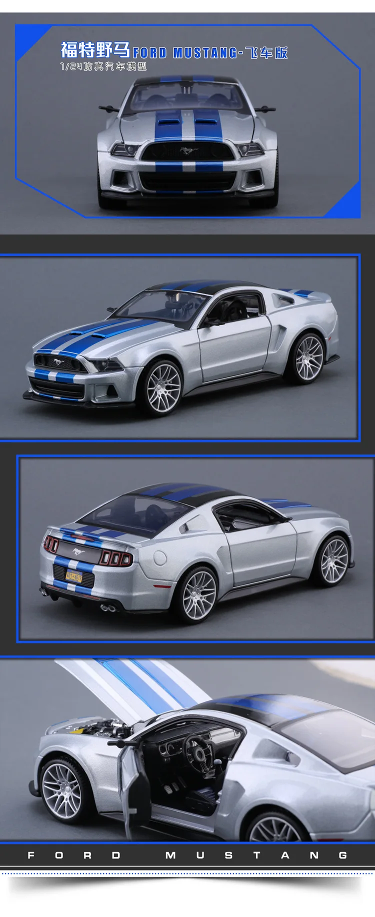 Maisto литье под давлением 1:24 Ford Mustang GT модель автомобиля из сплава литье под давлением модель автомобиля моделирование автомобиля украшение коллекция подарочная игрушка