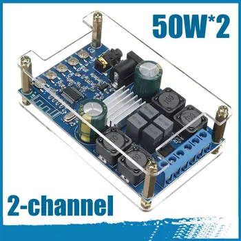 

50Wx2 bluetooth Digital Amplifier for Audio Power Board Module Dual Channel Integrated Circuits