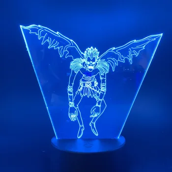 

Led Night Light Japanese Manga Death Note Ryuk Figure Touch Sensor Color Changing Nightlight for Kid Child Birthday Gift Lamp 3d
