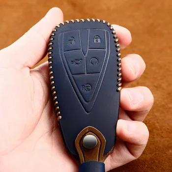 

Leather Car Key Case Cover Shell for Changan CS35PLUS CS55PLUS CS75PLUS 2019-2020 Accessories Auto Key Covers
