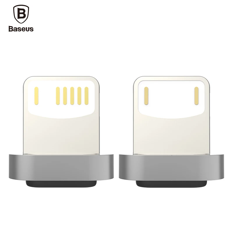 Baseus для магнитного lightning usb кабель для зарядки с адаптером для iPhone xs max xr 8 7 6s plus 5s 11 apple ipad pro быстрое зарядное устройство 8pin