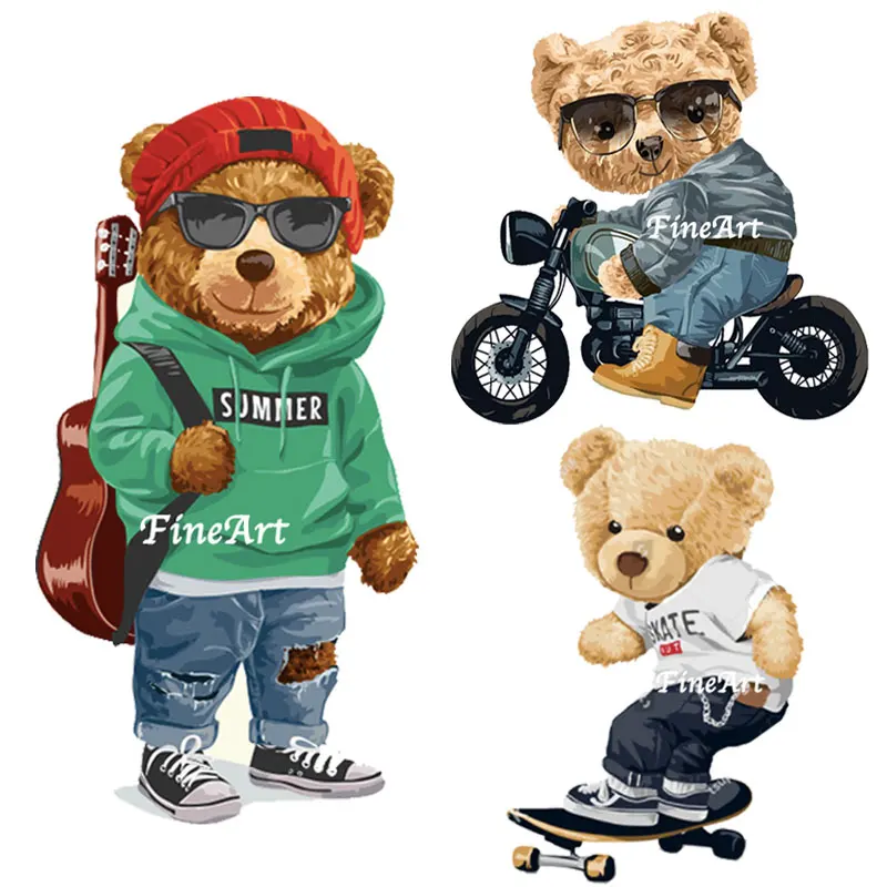 

Cool Bear Metal Cutting Dies For Scrapbooking New 2021 Guitar Craft Dies Stencil For DIY Paper Photo Card Embossing Dies Mold