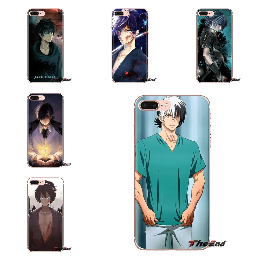 Для samsung Galaxy S2 S3 S4 S5 MINI S6 S7 edge S8 S9 Plus Note 2 3 4 5 8 Coque Fundas TPU чехол Young Black Jack Аниме Обои |
