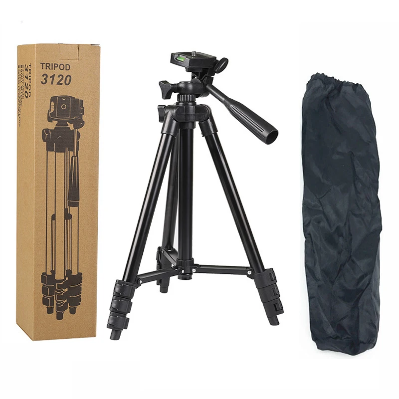 Profesional Camera Tripod Stand For Canon Nikon Sony DSLR Camera Camcorder Mini Protable Tripod For Phone Camera